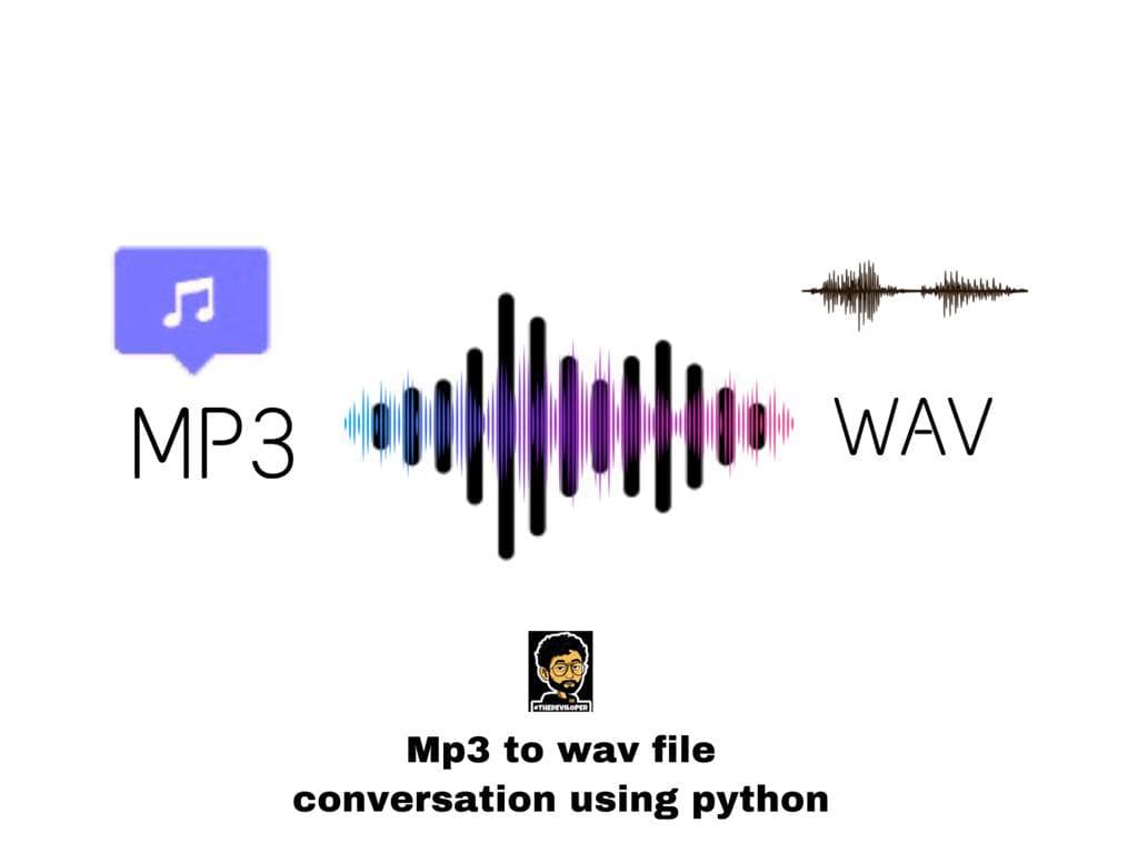 Mp3 to Wav File Conversion using Python